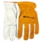 Forney Split Back Cowhide Leather Driver Work Gloves Menfts L 53124 - alternate 2